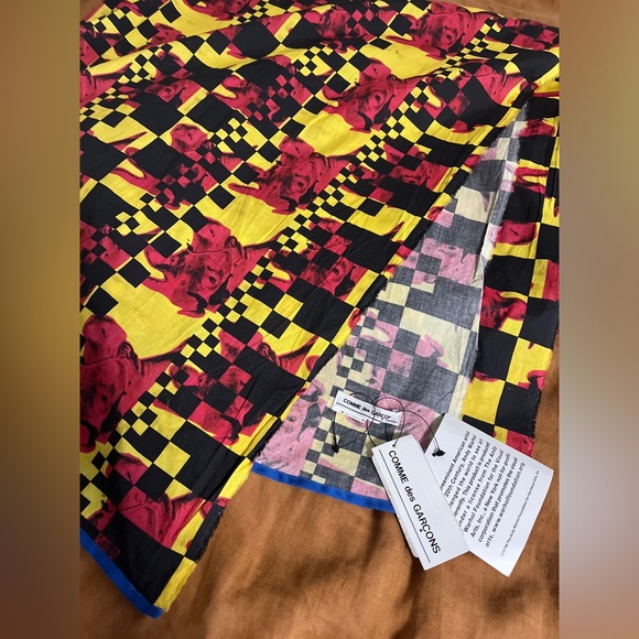 COMME des GARÇONS collaboration with Andy Warhol vintage Fabric NWT - Picture 1 of 8